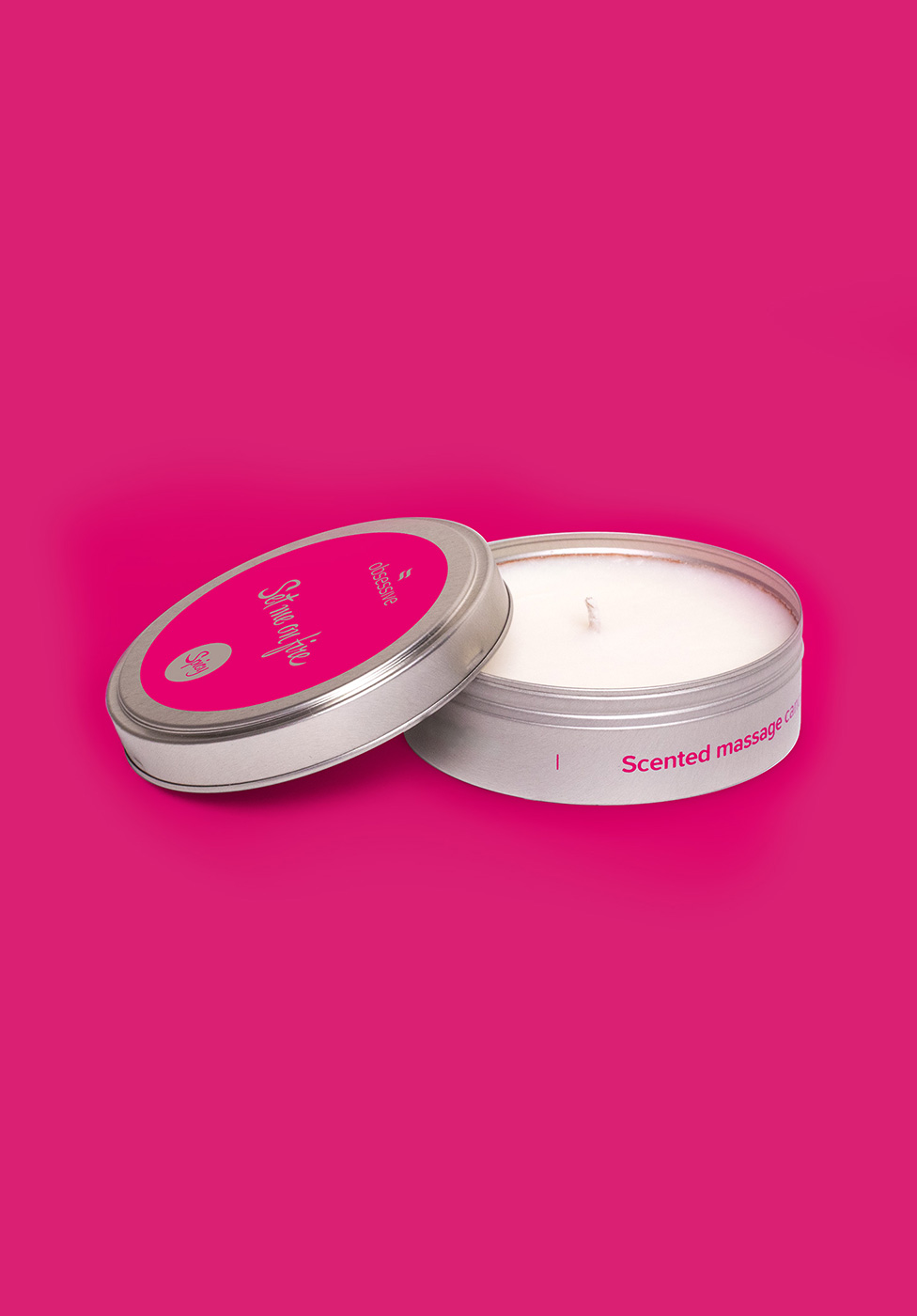 Spicy massage candle with pheromones obsessive - 29,90 EURO