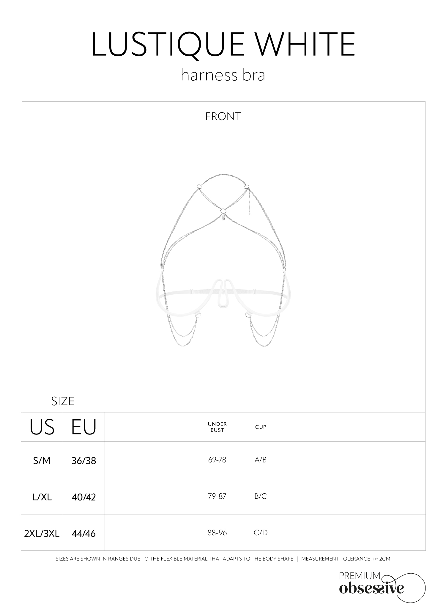 Lustique-white-harness