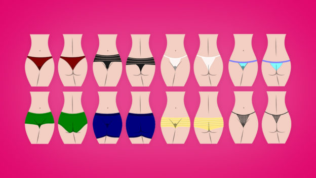 Types of panties – 5 types that you should have!