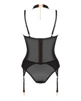 Corsetto con choker e mutandine