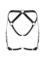 Spicy, black harness