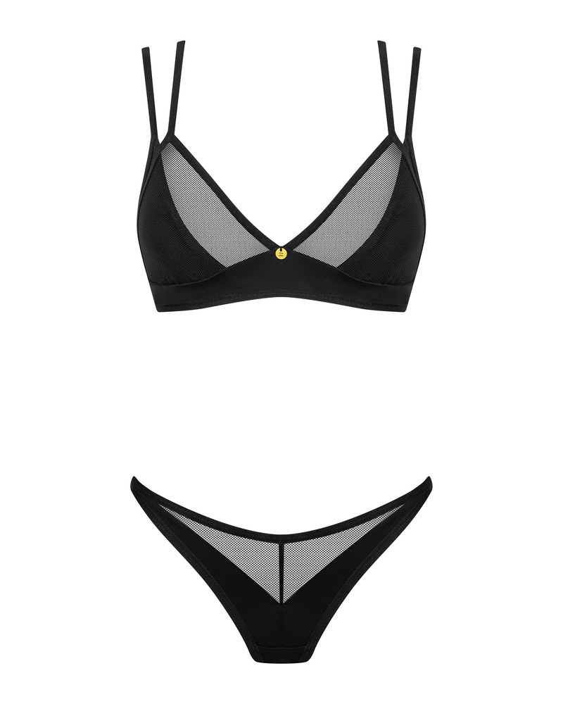 Set: reggiseno nero e perizoma