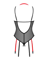 Body trasparente con cavallo aperto