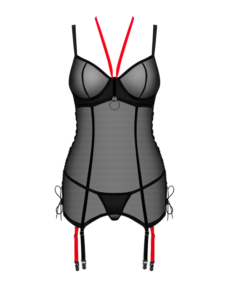 Corsetto con reggicalze staccabili