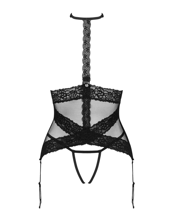 Corsetto nero audace