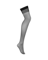 Classic, black stockings