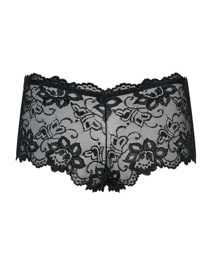 Black, lace shorites