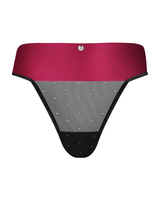 Thong with satin bow