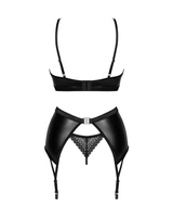Set: reggiseno, reggicalze e perizoma