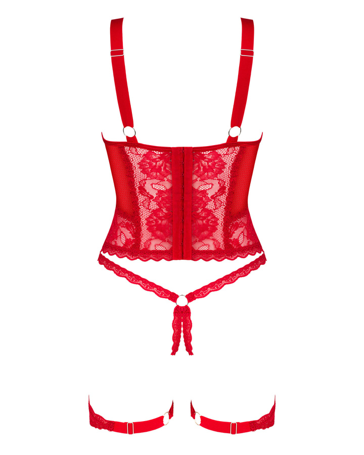 Corsetto rosso & perizoma