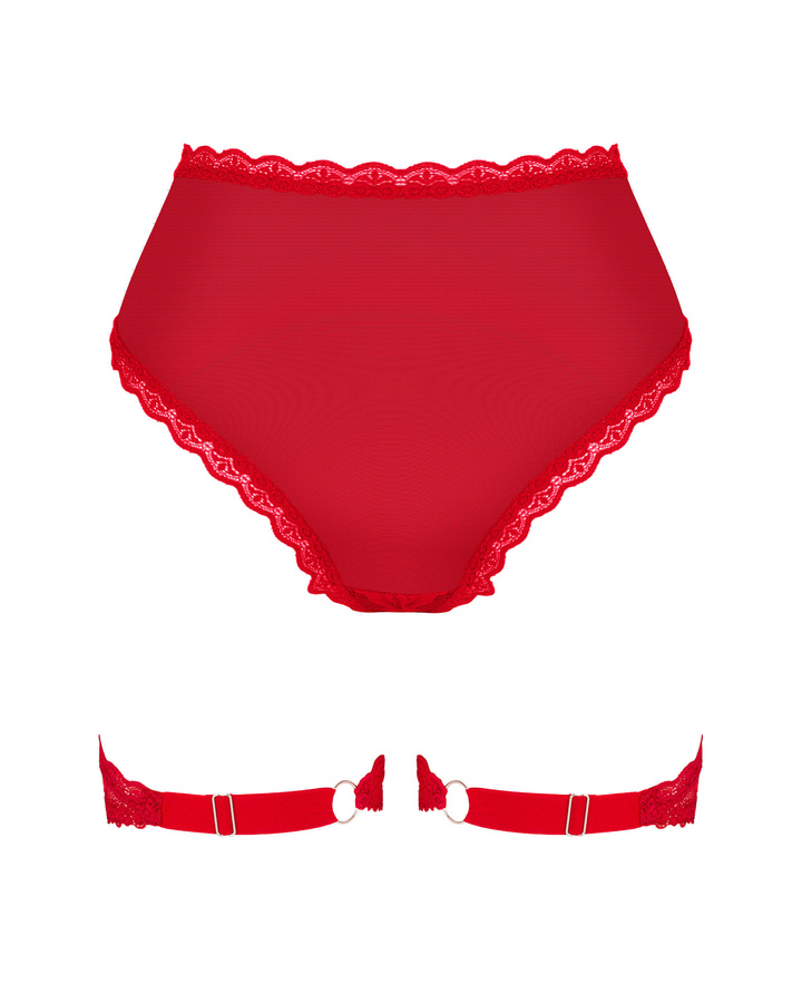 Red garter patnies