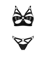 Set nero: reggiseno e perizoma