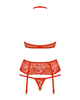 Red, lacy set