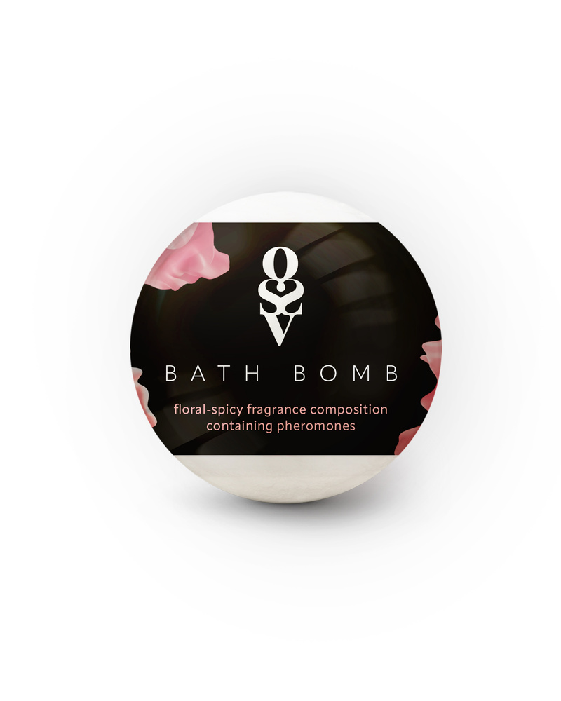 Bath bomb with pheromones