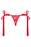 Perizoma rosso con fiocchi