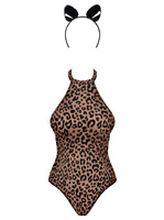 Costume con pattern leopardato