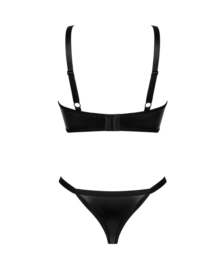 Set nero: reggiseno e perizoma