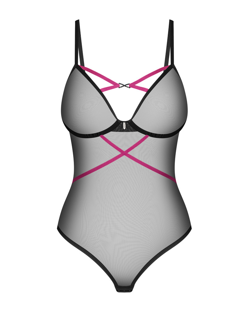 Body trasparente nero