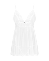 White babydoll & thong