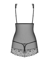 Chemise trasparente con perizoma