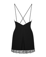 Black chemise & thong