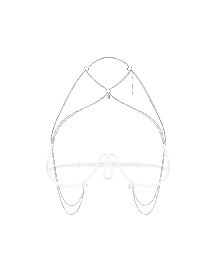 Modern white harness 