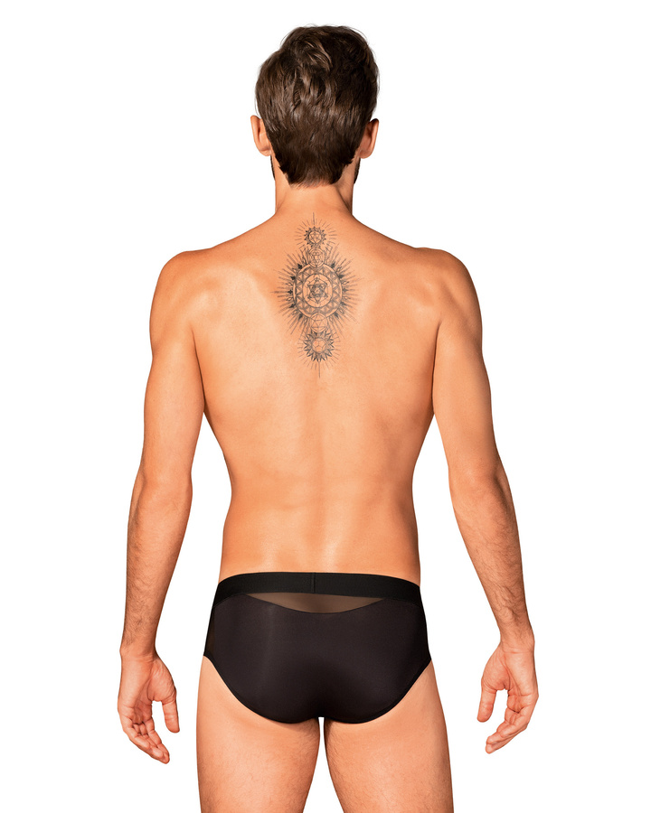 Men's black briefs