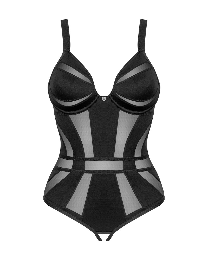 Teddy with open crotch