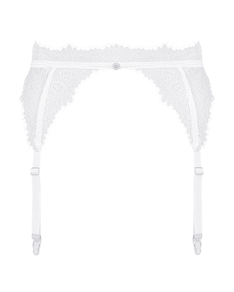 White garter belt