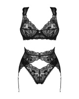 Set with garter belt