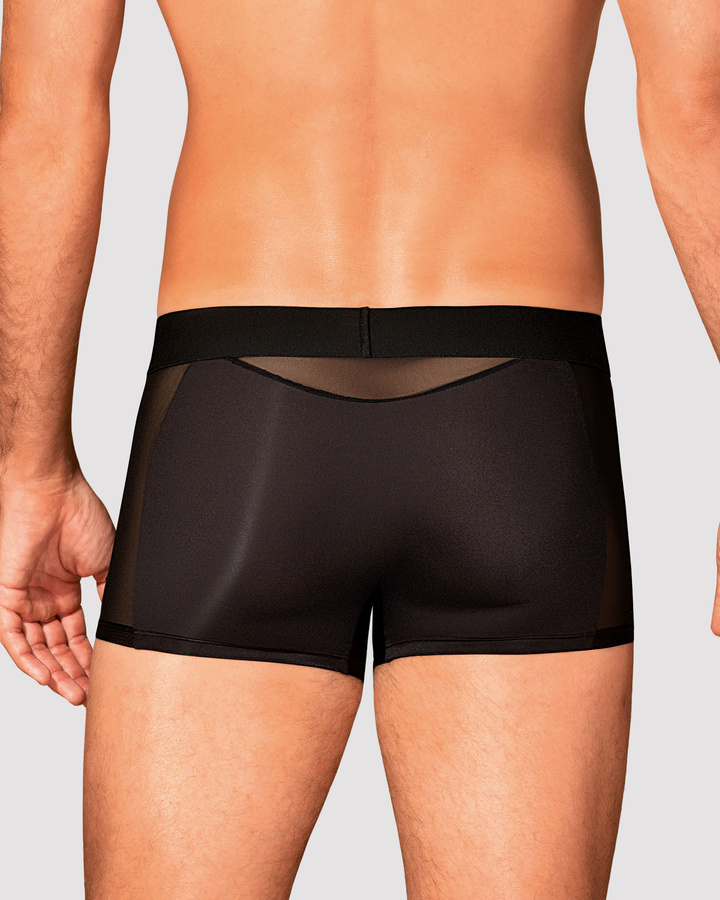 Men's black boxer