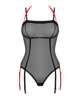 Teddy with detachable garter straps