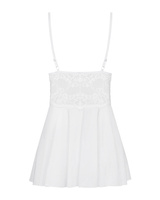 White babydoll & thong