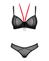 See-through set: bra & thong