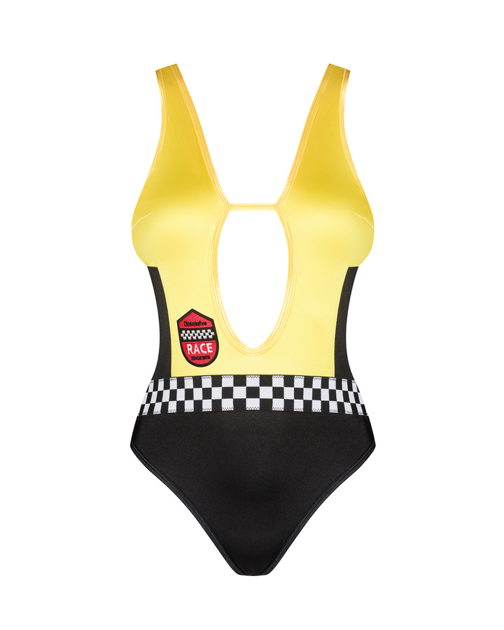 Camicetta nera e perizoma