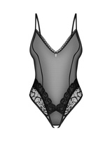 Black chemise & thong