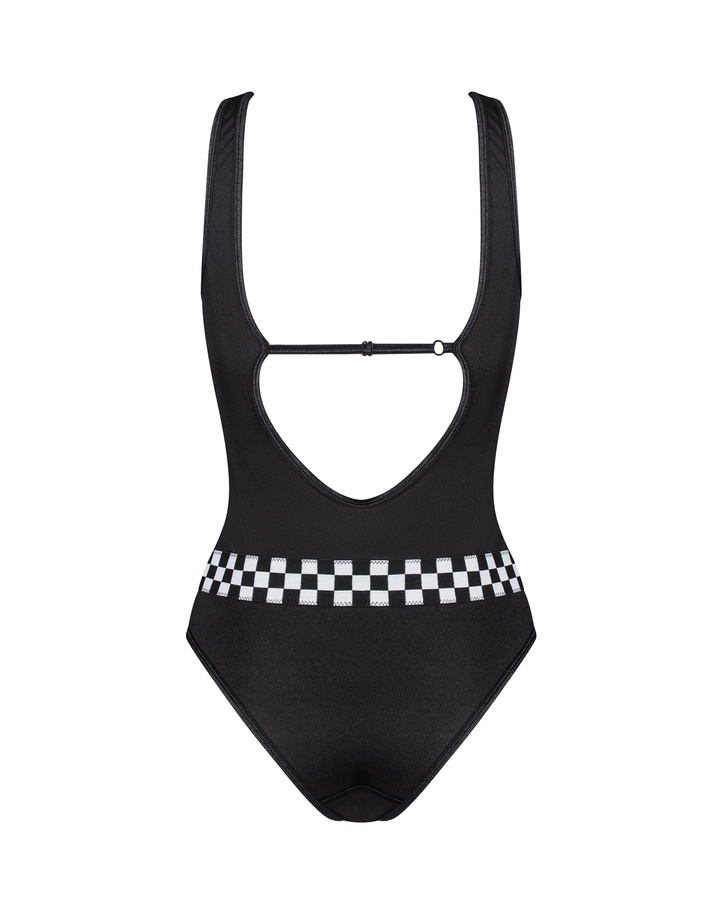 Teddy with figure-hugging cut