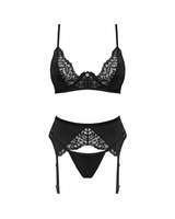 Set with garter belt