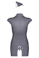 Tempting stewardess costume