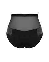 Black, high-waisted panties