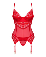 Red corset & thong