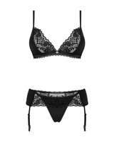 Set with garter belt