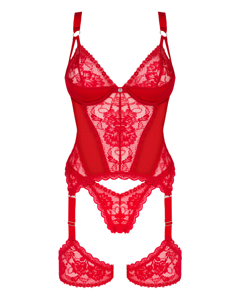 Corsetto rosso & perizoma