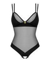 Teddy nero con cavallo aperto