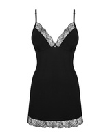 Black chemise & thong