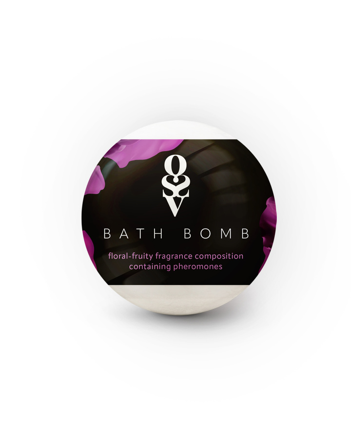 Bath bomb with pheromones