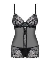 See-through babydoll & thong