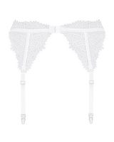 White garter belt