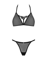 Black,see-through set