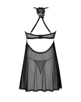 Babydoll trasparente e perizoma